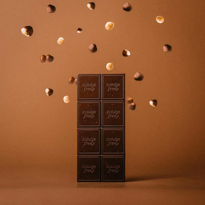 Date Sweetened Dark Chocolate - Roasted Hazelnut