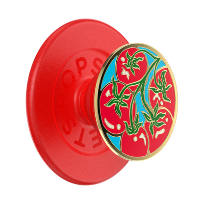 PopSockets MagSafe Phone Grip - Enamel Tomato Rosso