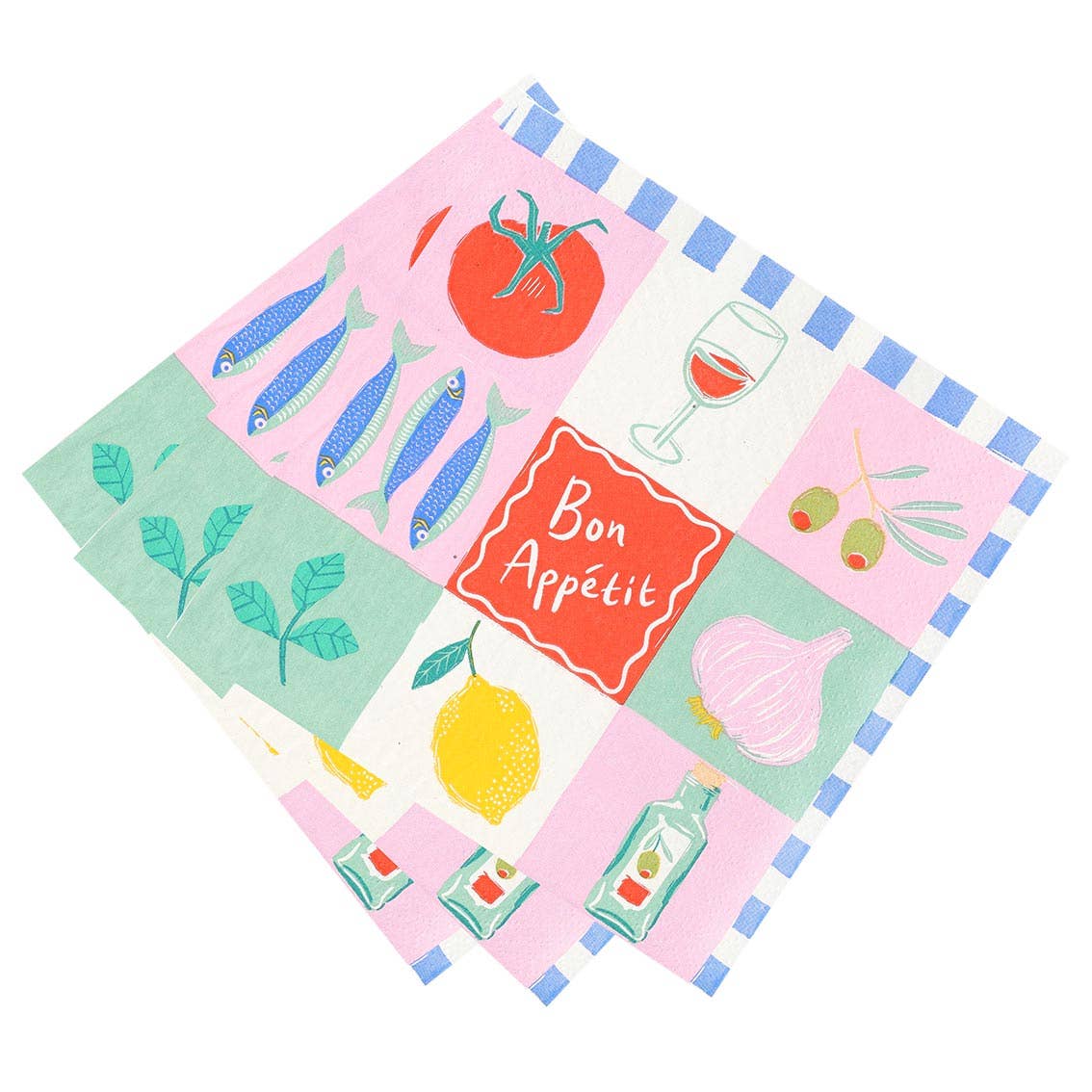 Bon Appetit Recycled Paper Napkins - 20 Pack
