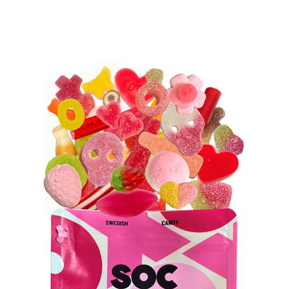 Love Gummy Mix Swedish Candy Bag