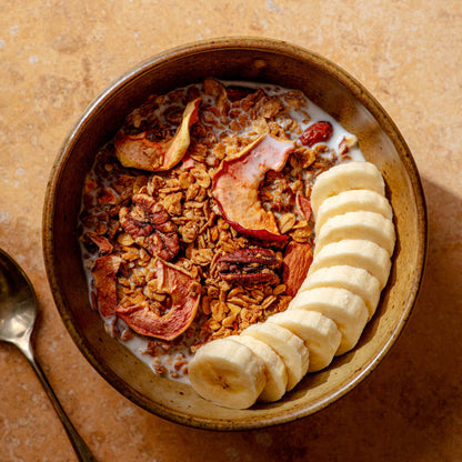 Quinoa + Cinnamon + Apple Granola—No Refined Sugar!