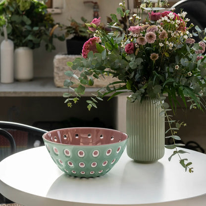 LE MURRINE Large Bowl : Lemon/Lime / 4,33x9,84x9,84 in.