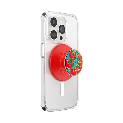 PopSockets MagSafe Phone Grip - Enamel Tomato Rosso