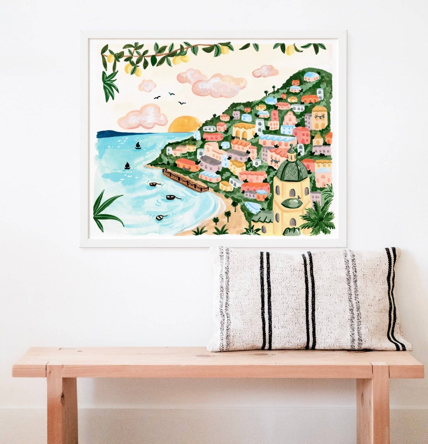 Sabina Fenn Amalfi Coast Art Print 8x10