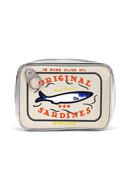 Sardine's Tin Can Pink Gift Cosmetic Bag
