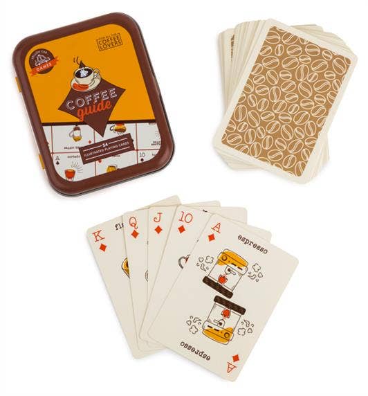 54 Playing Cards – Coffee