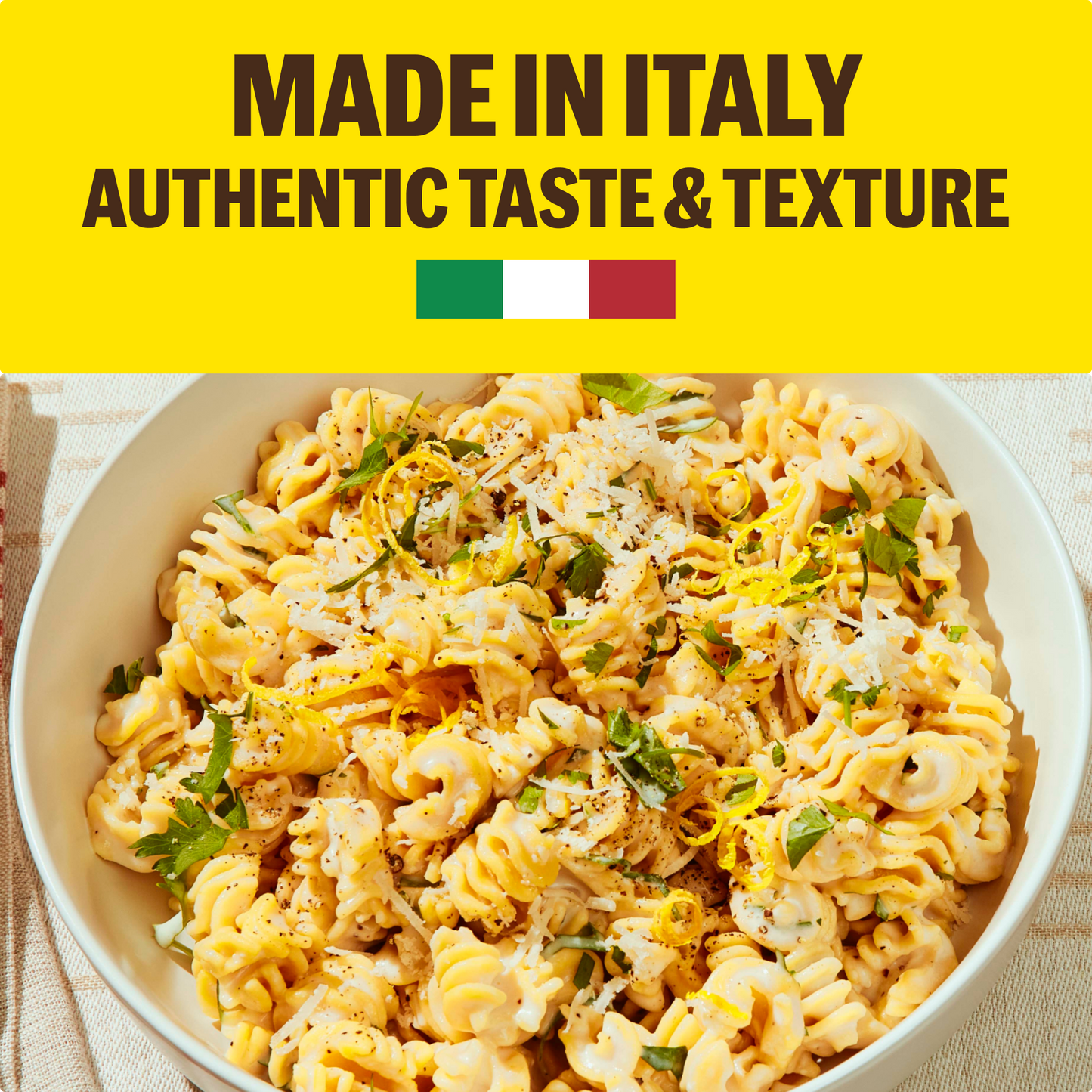 Semolina Wheat & Lupini Pasta | Radiatori (12 oz)