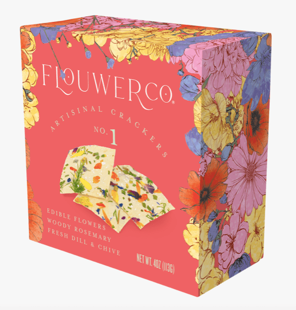 Artisanal Crackers Edible Flowers - Another Banger