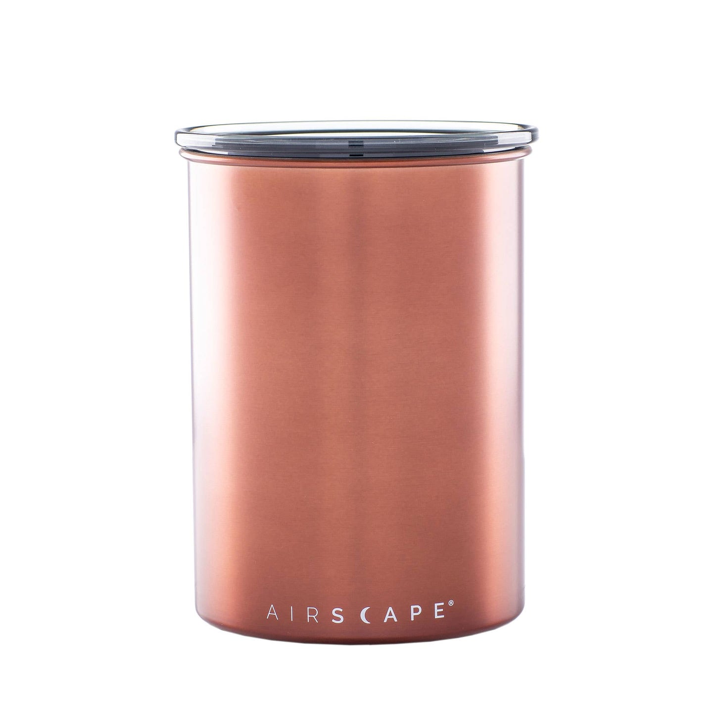 Airscape Classic Stainless Steel Canister: Chalk - Matte White / 7"