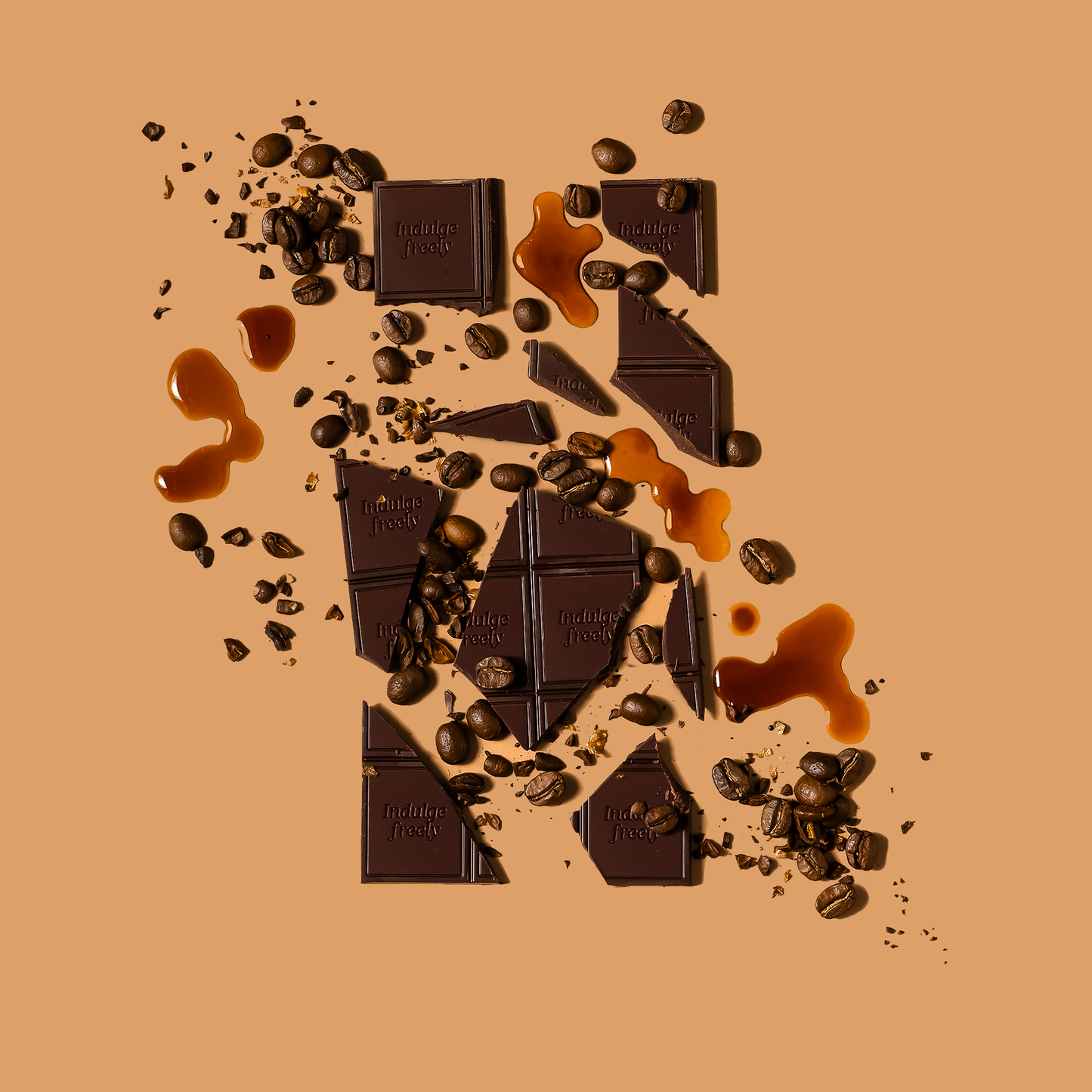 Date Sweetened Dark Chocolate - Espresso Crunch