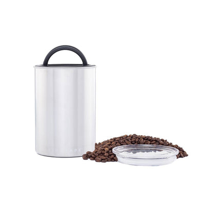 Airscape Classic Stainless Steel Canister: Chalk - Matte White / 4"