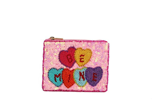 BE MINE Printed Cosmetic Bag - Another Banger