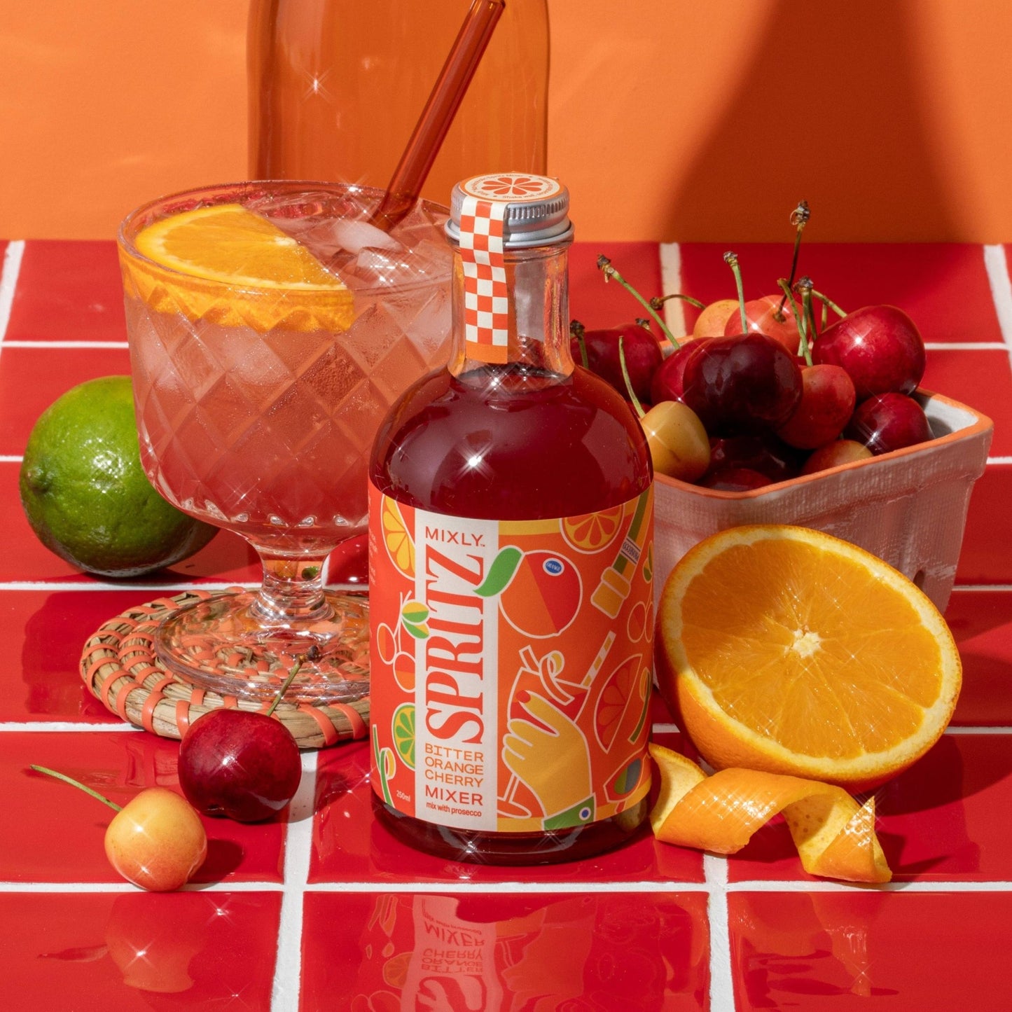 Bitter Orange Cherry Spritz Mixer - Another Banger