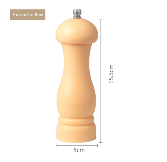 Morandi Colour Salt and Pepper Mill: Yellow