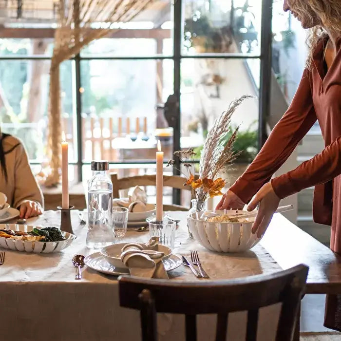 GRACE Large Bowl : White