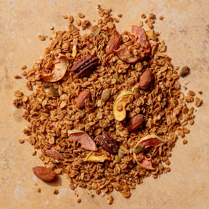 Quinoa + Cinnamon + Apple Granola—No Refined Sugar!