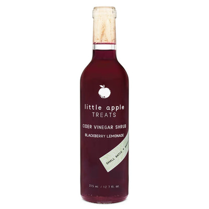Blackberry Lemonade Shrub—made with fresh fruit!