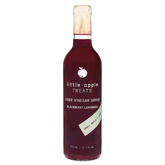 Blackberry Lemonade Shrub—made with fresh fruit!