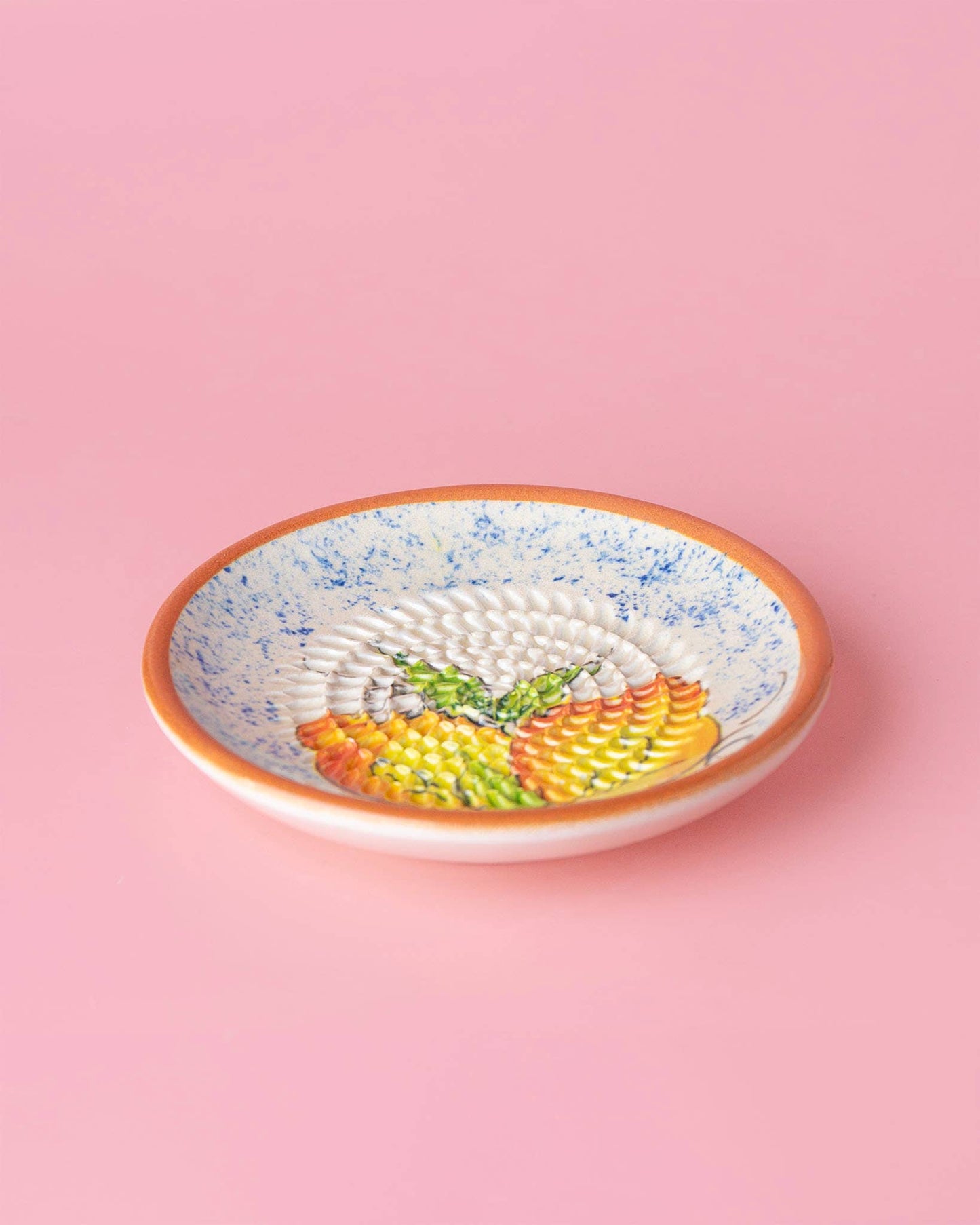 Handmade Ceramic Grater Dish Lemon