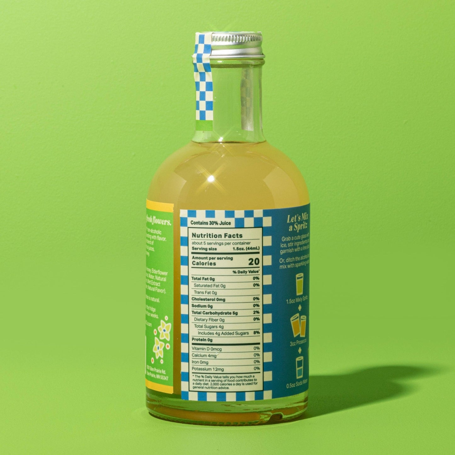 Elderflower Mint Spritz Mixer - Another Banger