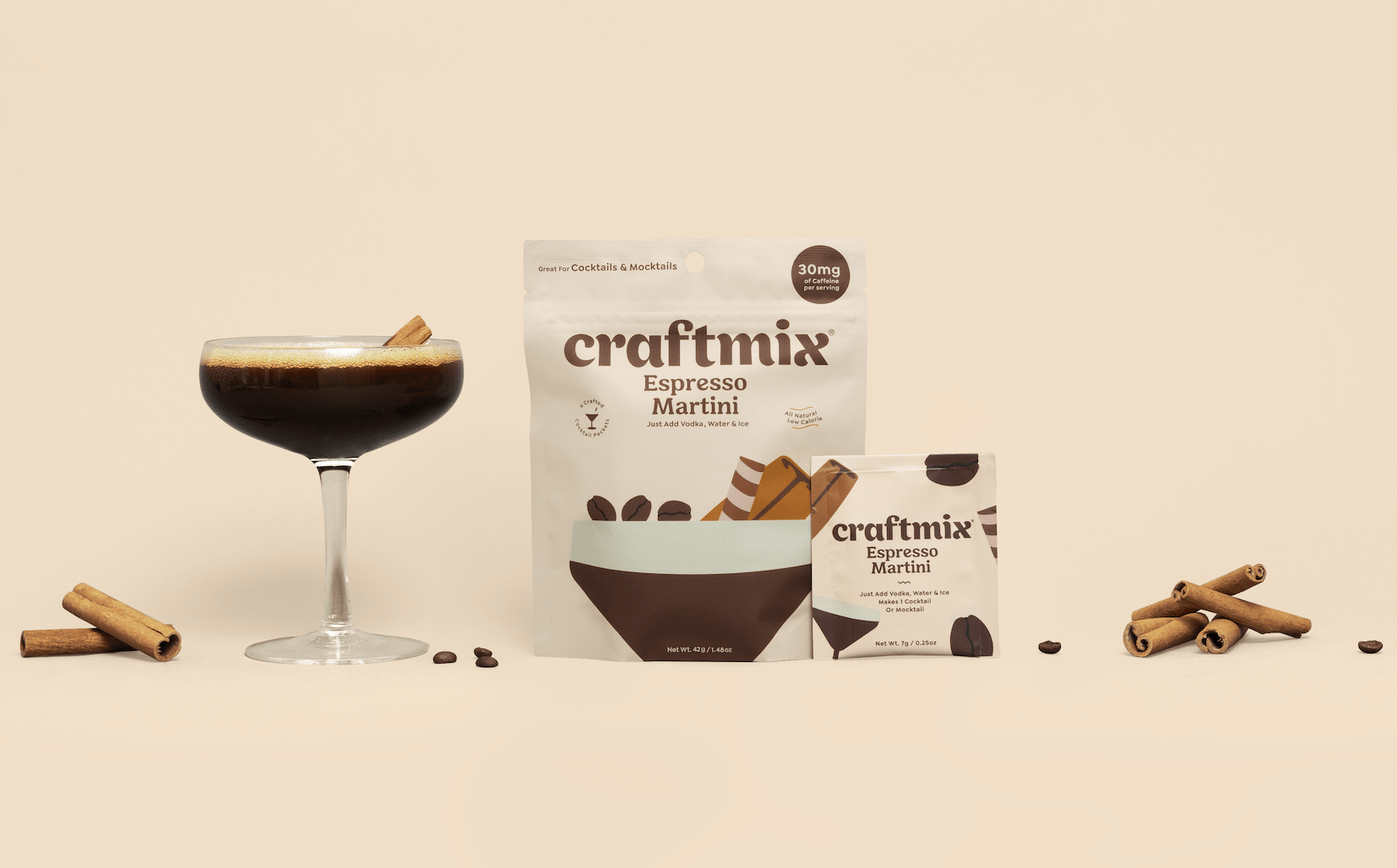 Espresso Martini Cocktail Mixer - 6 Servings Multipack - Another Banger
