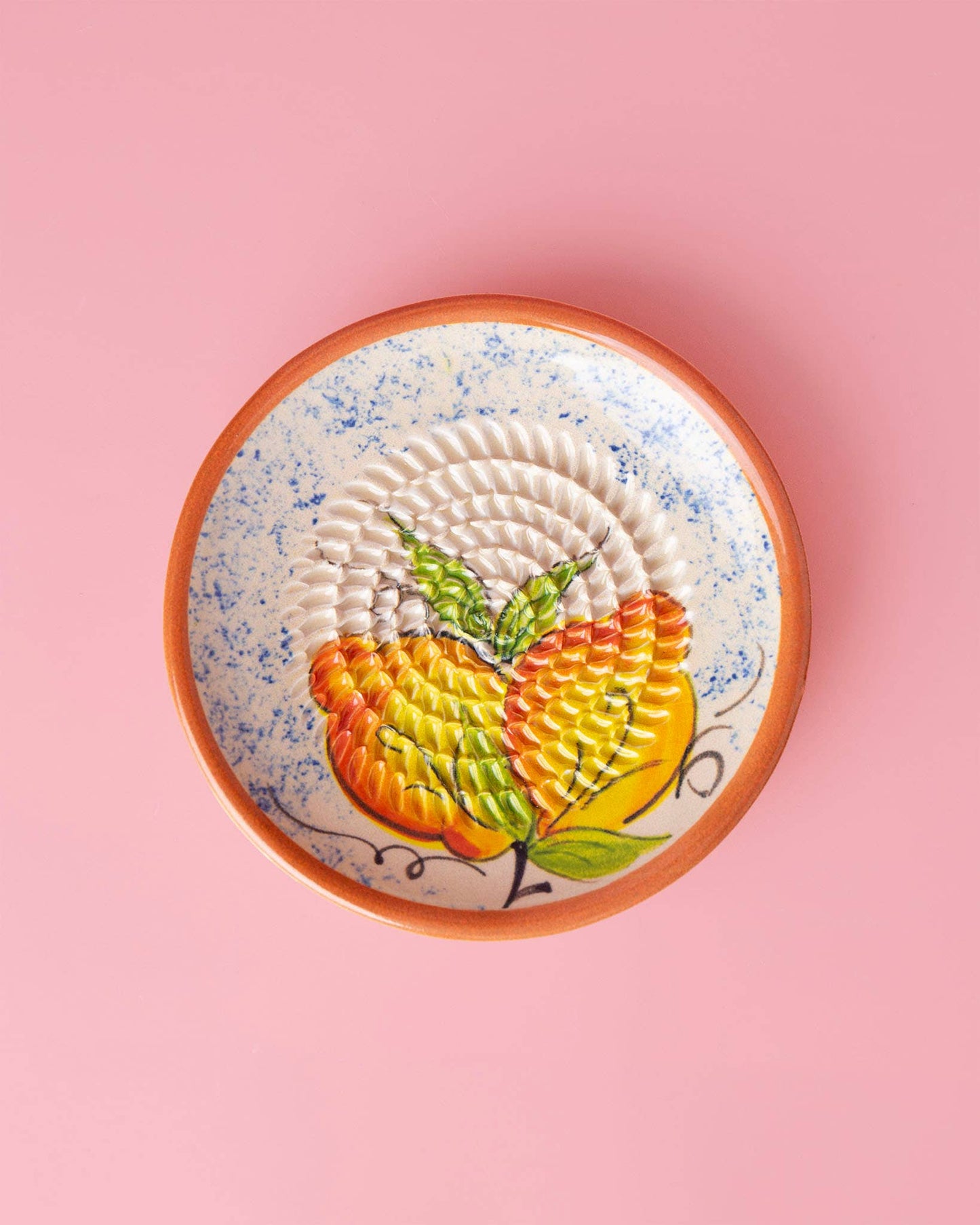 Handmade Ceramic Grater Dish Lemon