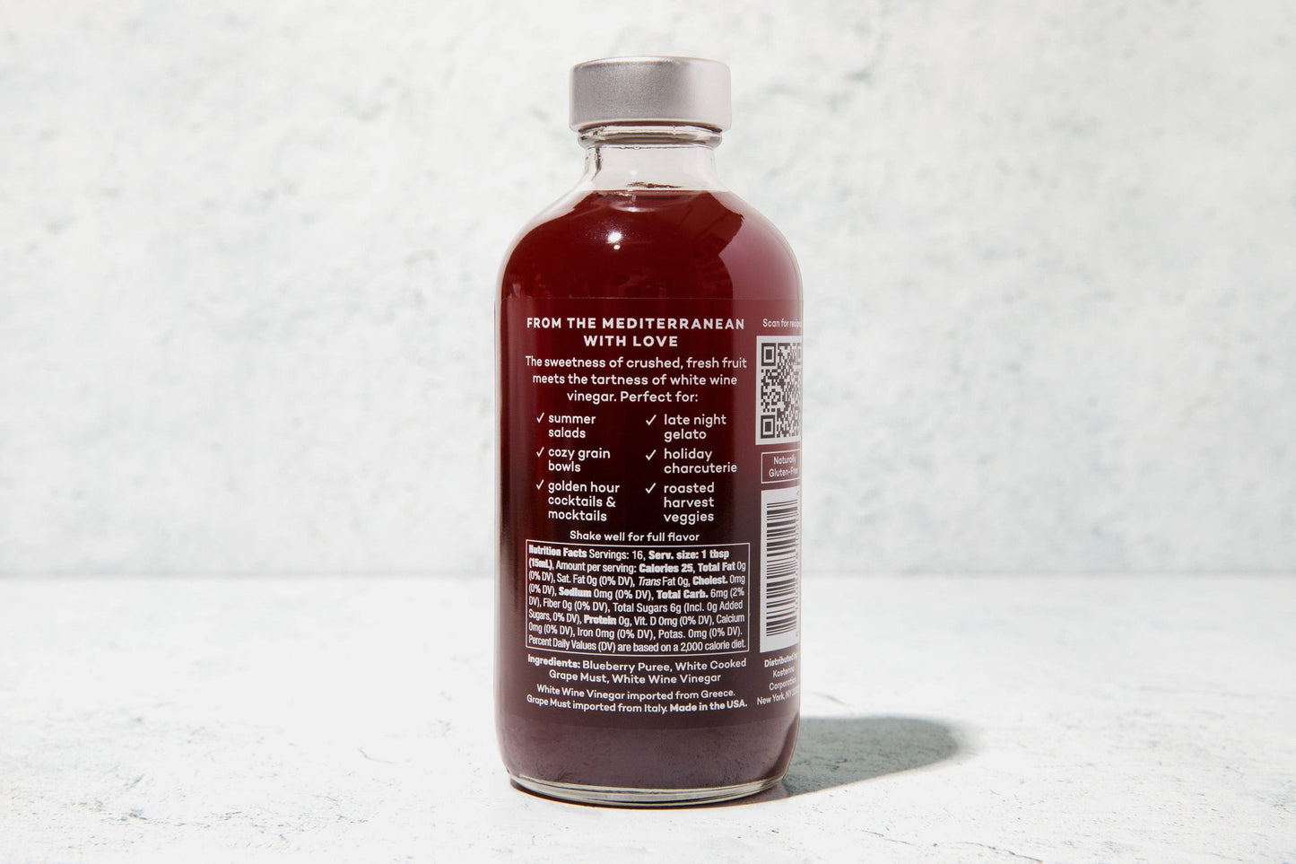 Crushed Blueberry Vinegar (8oz)