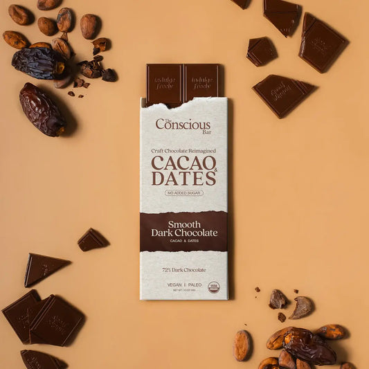 Date Sweetened Smooth Dark Chocolate