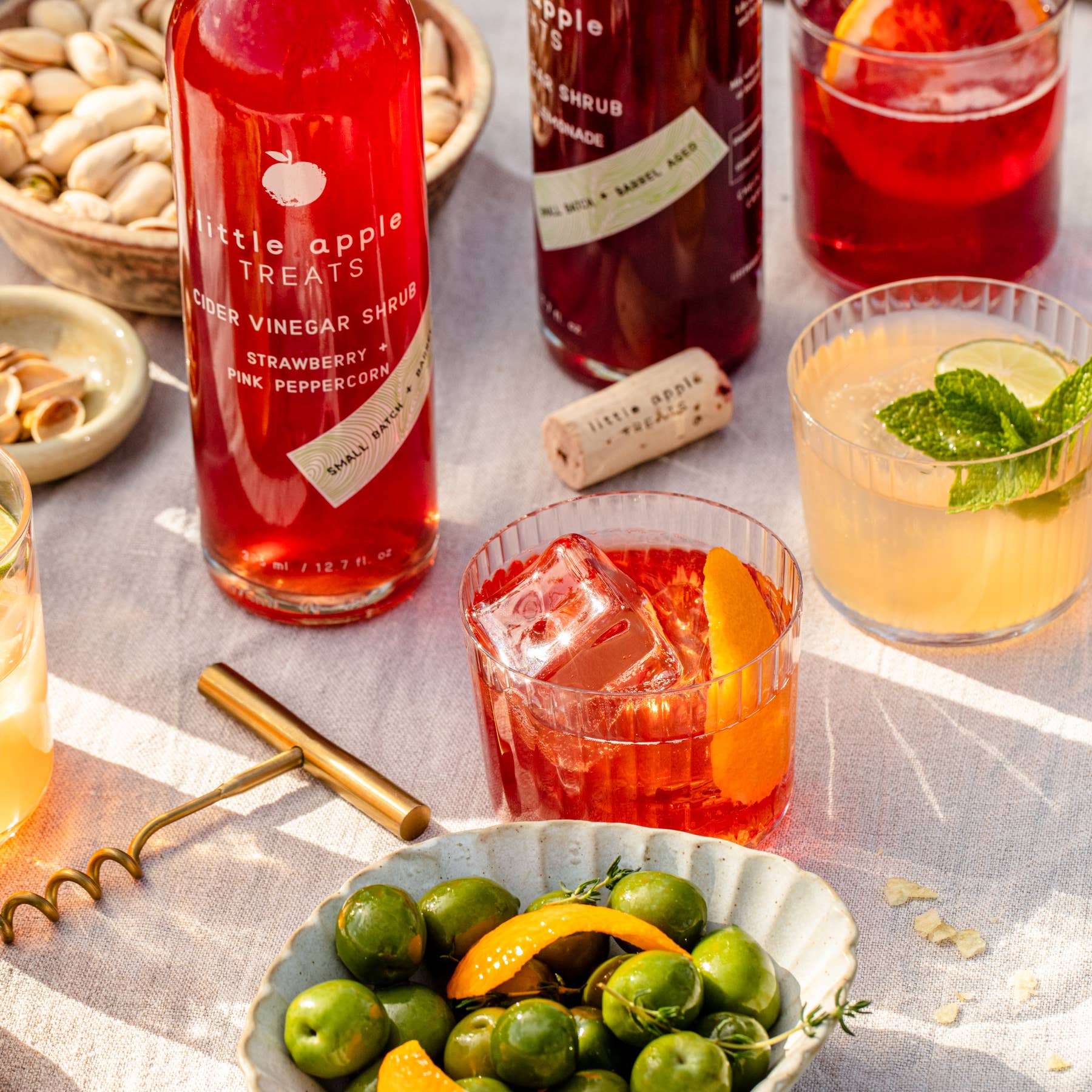 Ginger Hibiscus Cocktail Shrub—made with fresh ginger! - Another Banger