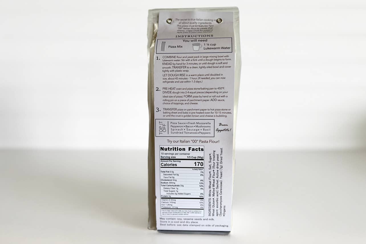 Italian 00 Pizza Crust Kit 500g - Pizza Flour - Another Banger