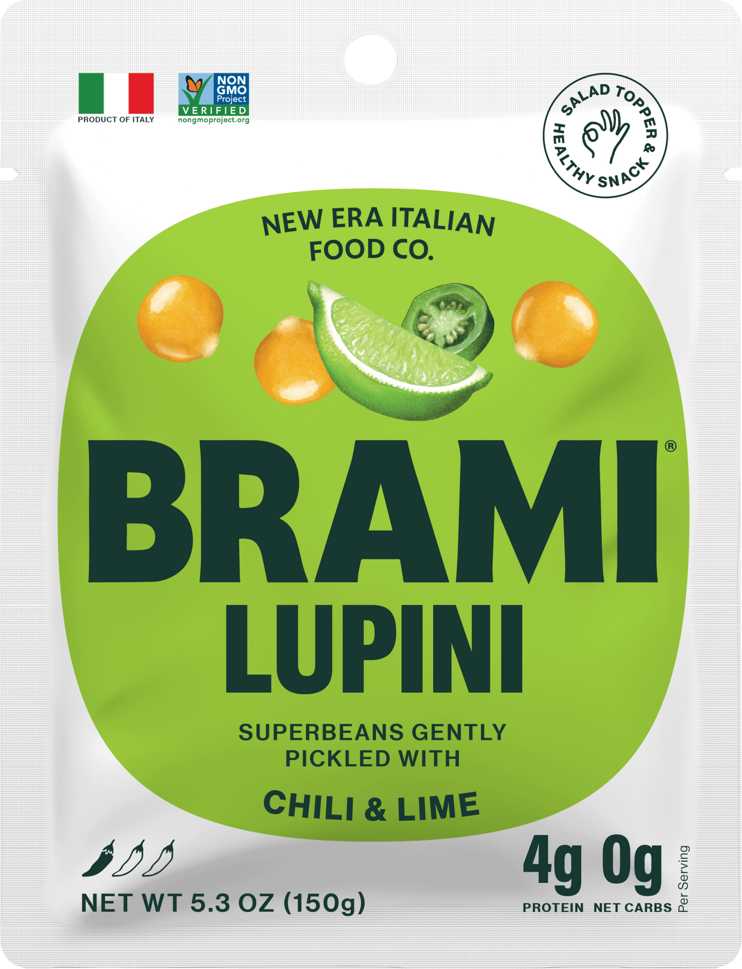 Italian Snacking Lupini Beans - Chili & Lime (150g) - Another Banger