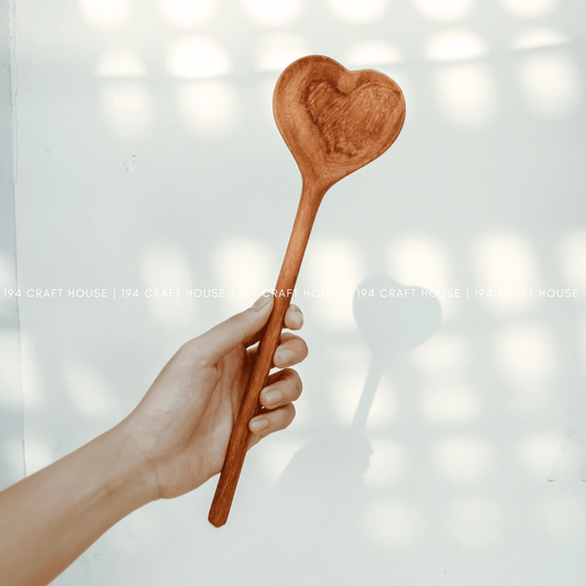 Large Wooden Heart Shaped Spoon - Another Banger