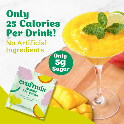 Mango Margarita Cocktail Mixer - 6 Servings Multipack - Another Banger