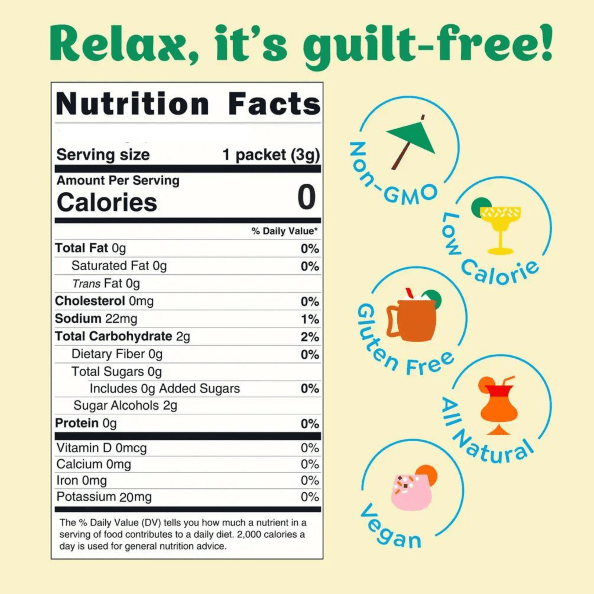 Skinny Margarita Cocktail Mixer - 6 Servings Multipack - Another Banger