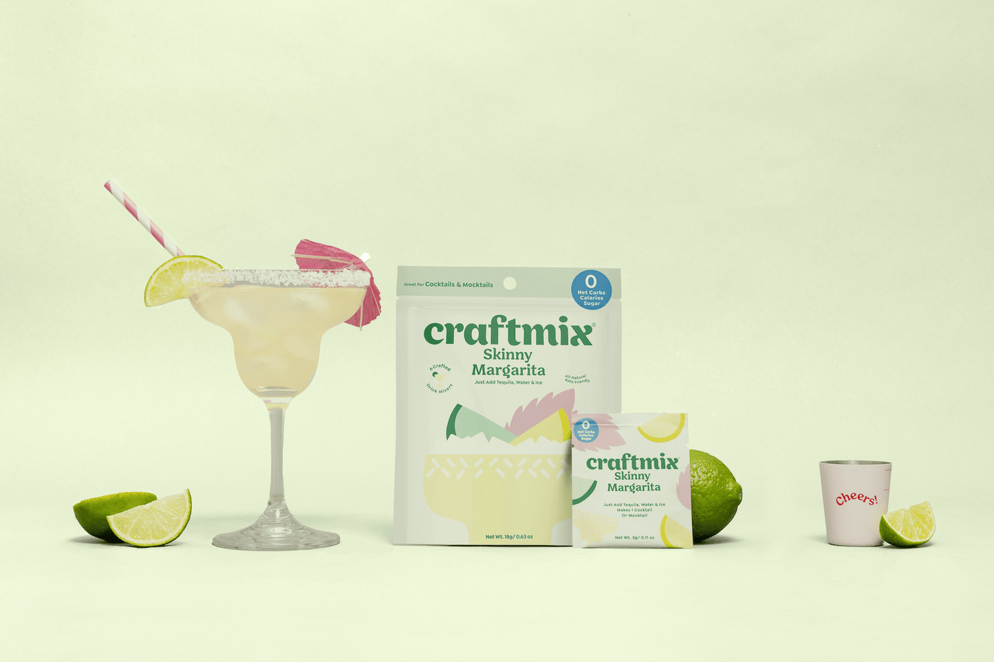 Skinny Margarita Cocktail Mixer - 6 Servings Multipack - Another Banger
