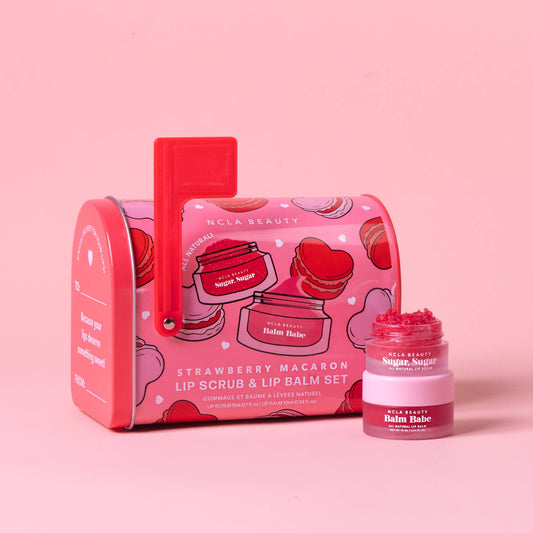 Strawberry Macaron Valentine's Day Lip Care Set - Another Banger