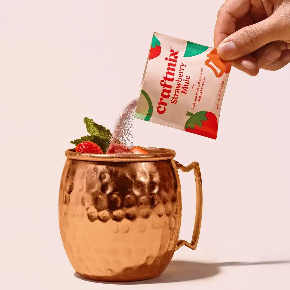 Strawberry Mule Cocktail Mixer - 6 Servings Multipack - Another Banger